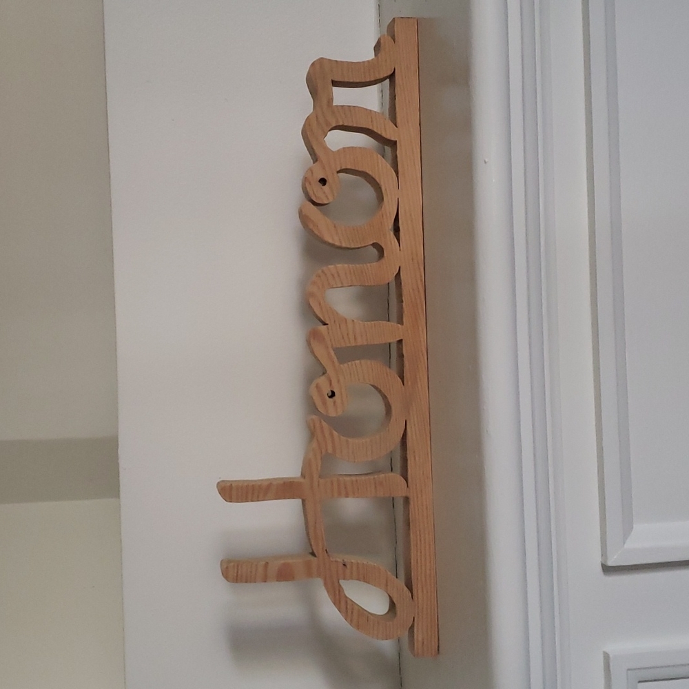 Honor Woodwork Lettering